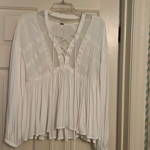 Free people White Blouse